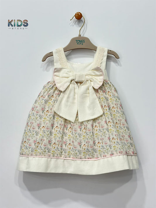 Enchanted Blossom β Bow Lace Garden Dress!