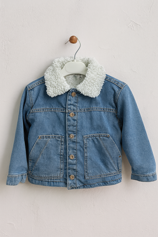 Classic Denim Coated Jacket!