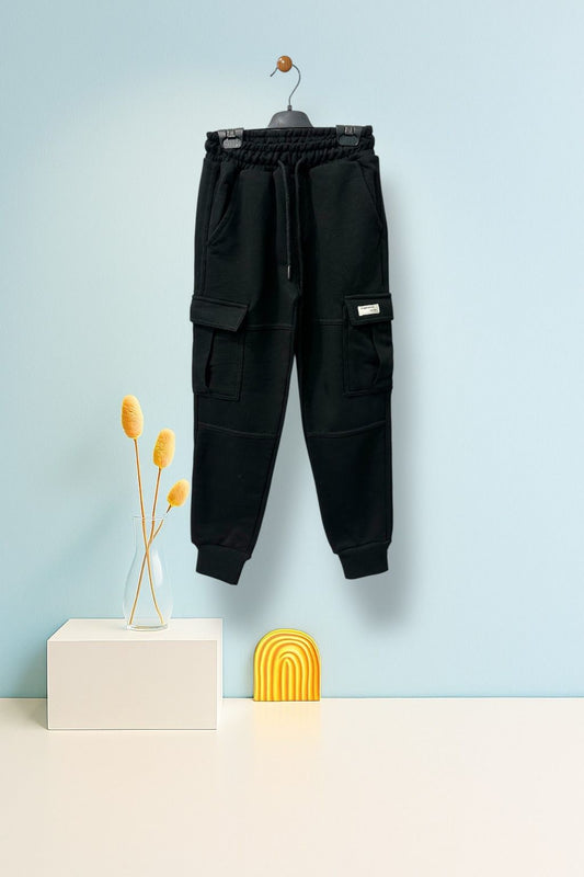 Urban Move β Black Cargo Jogger Pants!