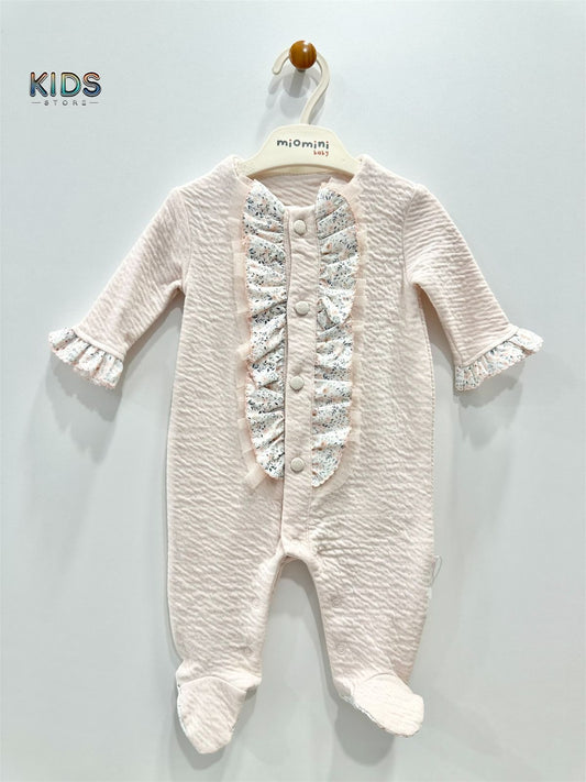 Floral Whisper – Ruffle Touch Romper