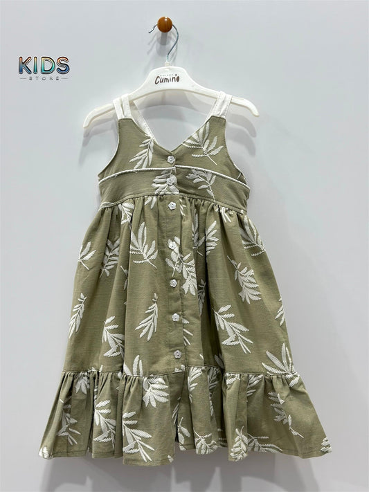 Olive Whispers, Natureβs Charm Dress!