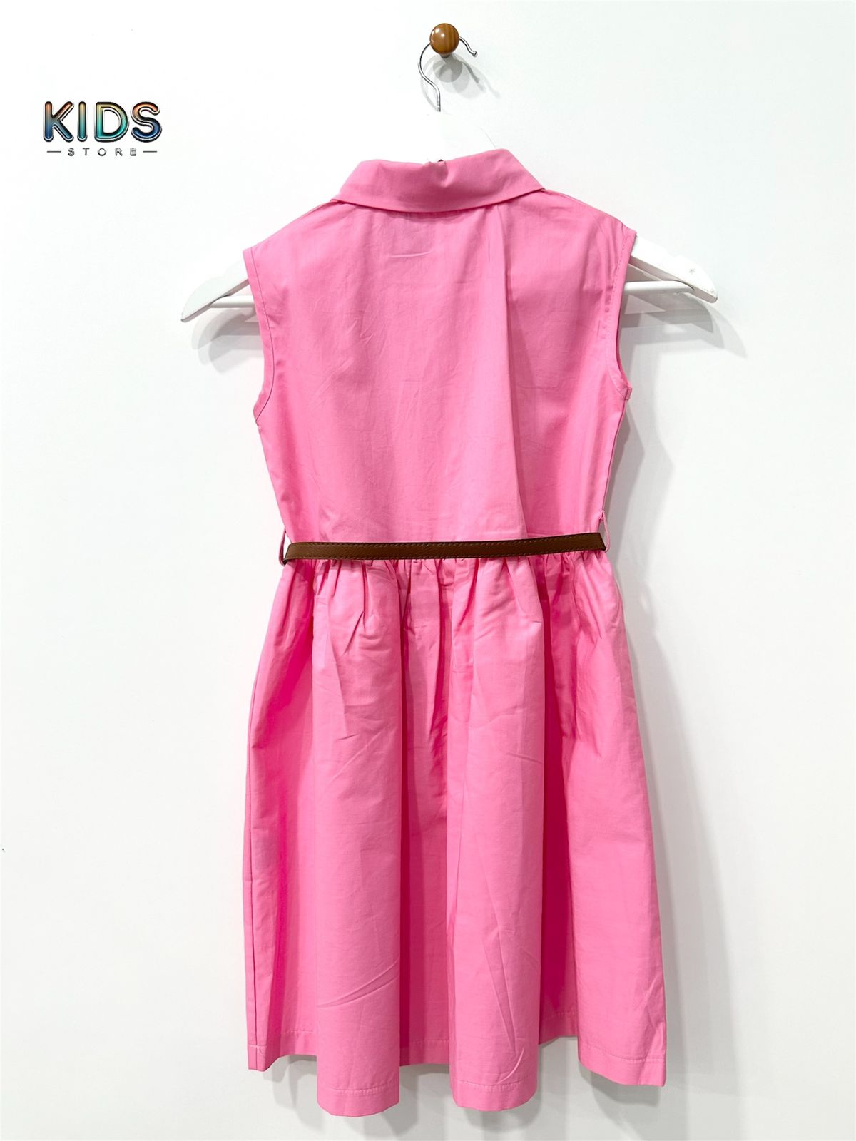 Sunset Chic – Belted Cotton Day Dress!