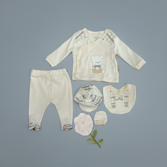 Anna Babino Premium Bear & Plaid Newborn Set!