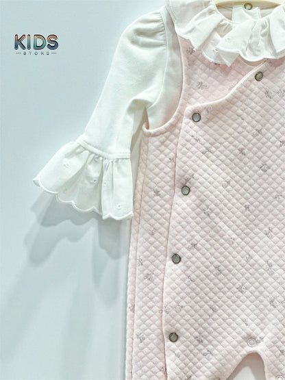 Cotton Cuddle – Quilted Love Romper !