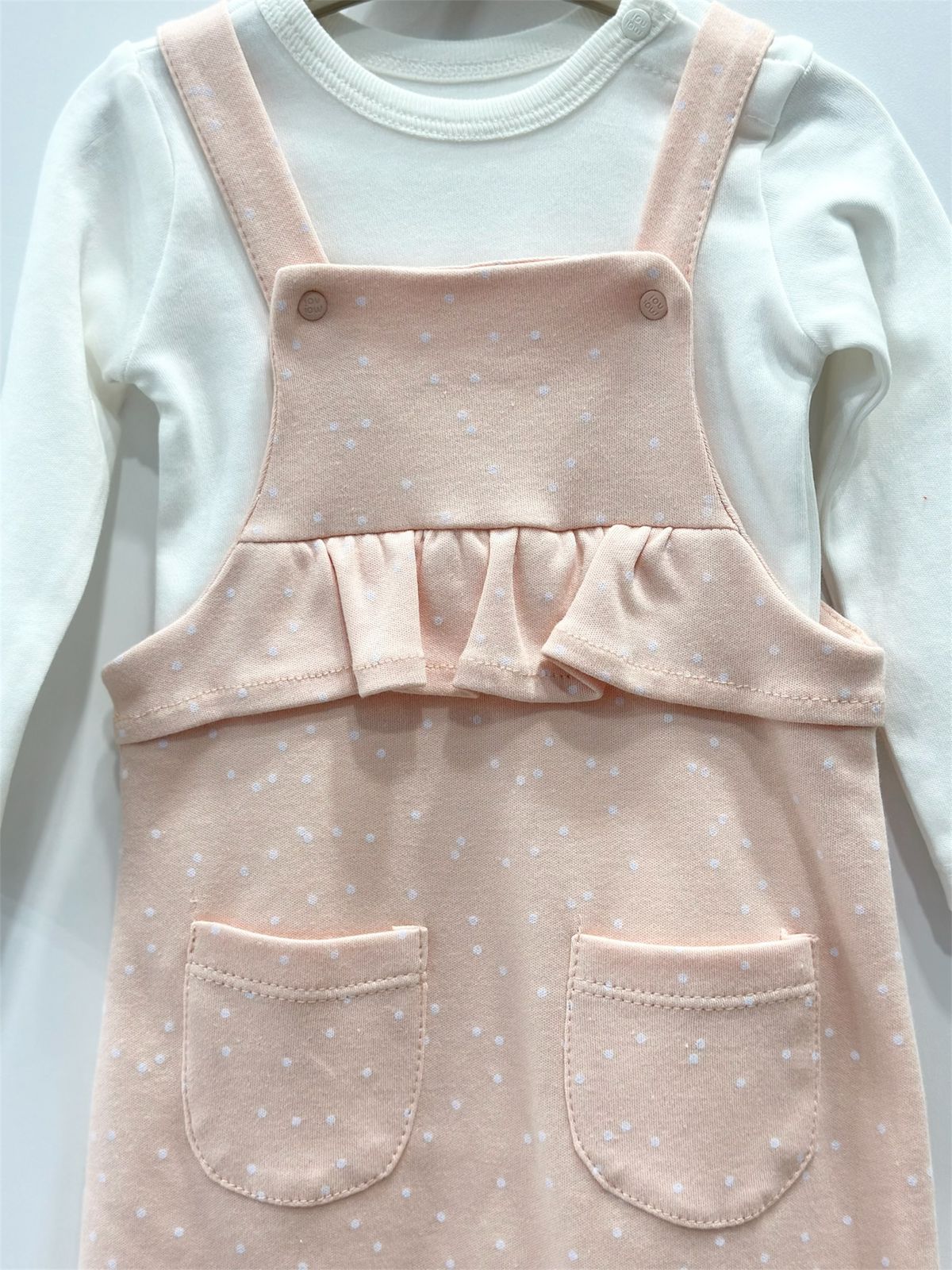 Pocket of Smiles – Pink Charm Romper Set!