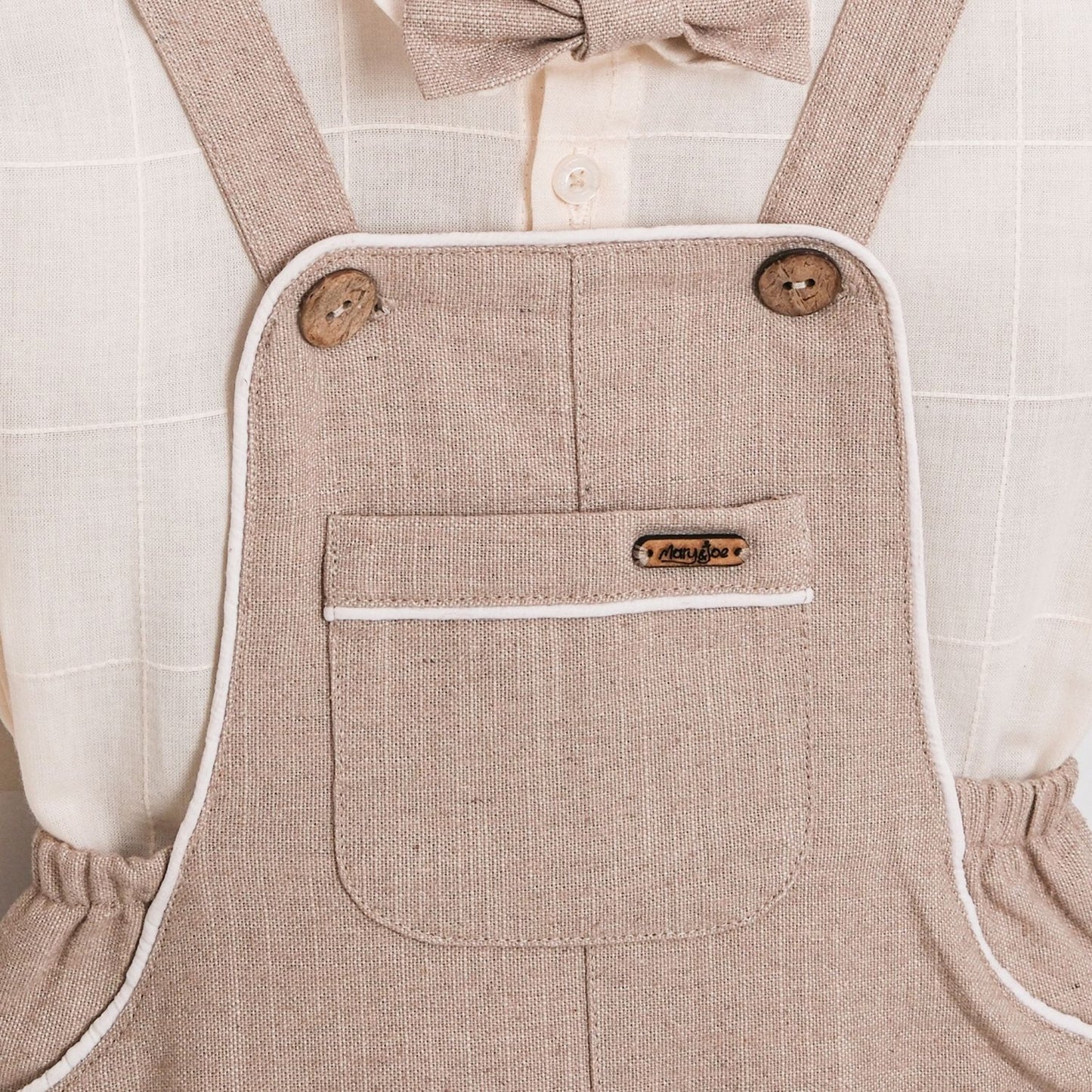Elegant Baby Boy Outfit with Bow Tie!
