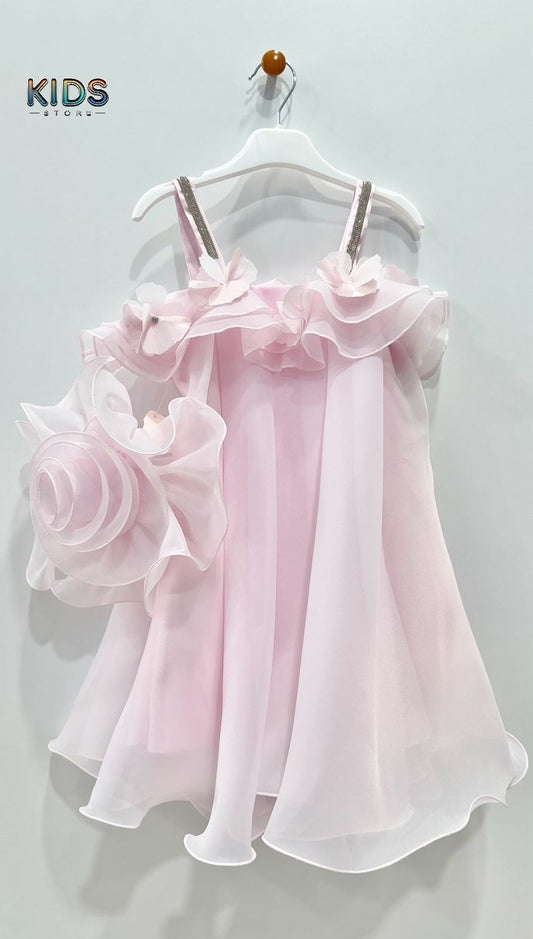 Ethereal Blossom – Layered Lace Celebration Dress!