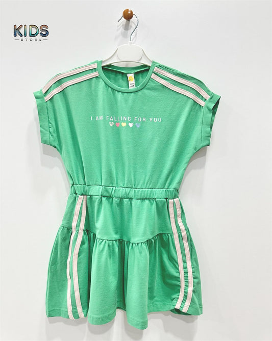 Falling for You – Heartstripe Cotton Love Dress!