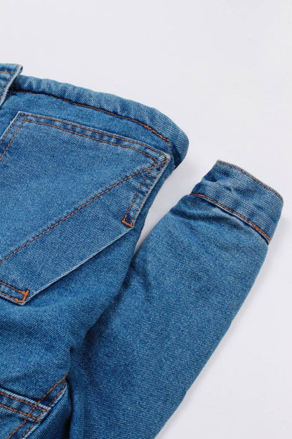 Classic Denim Coated Jacket!