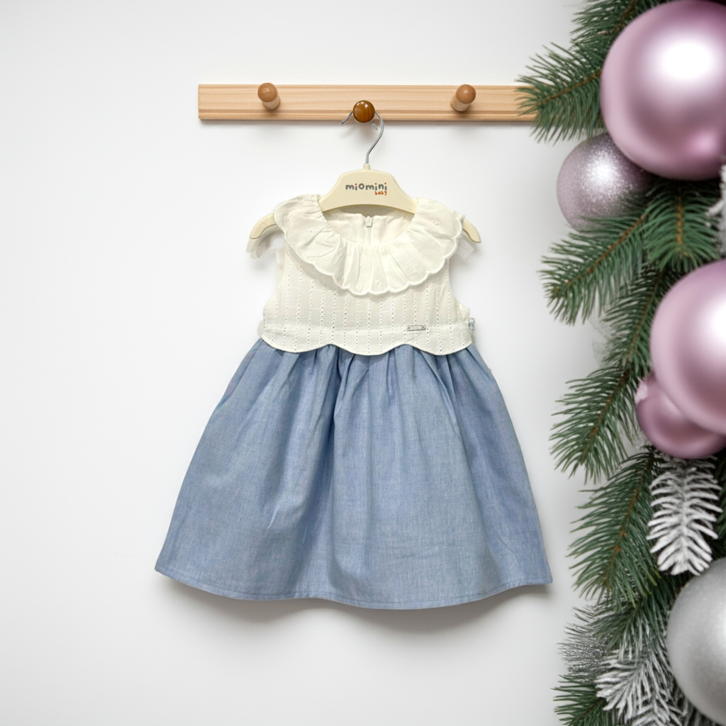 Summer Whispers – Embroidered Cotton Dress!