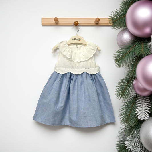Summer Whispers – Embroidered Cotton Dress!
