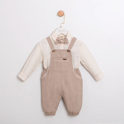 Elegant Baby Boy Outfit with Bow Tie!