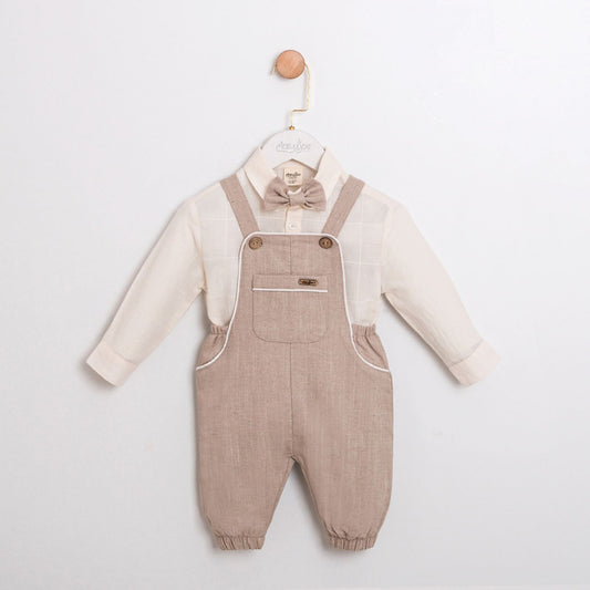Elegant Baby Boy Outfit with Bow Tie!