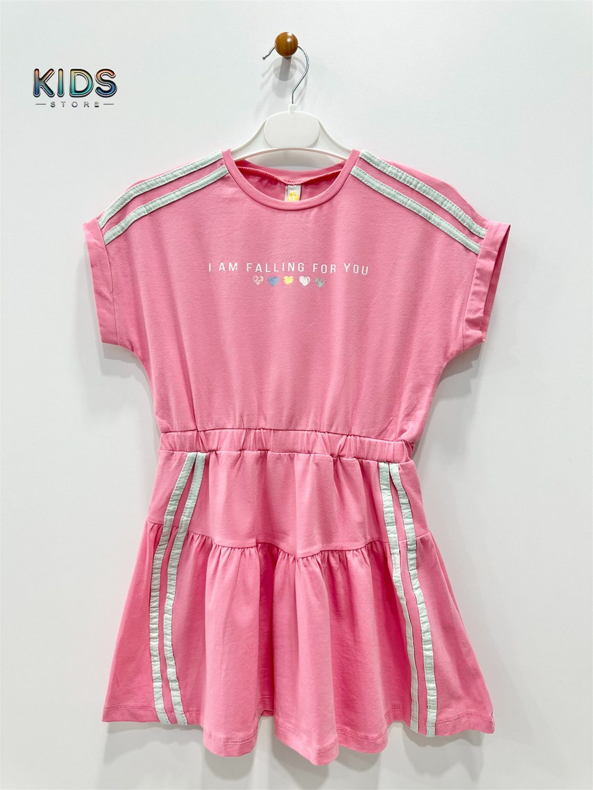 Falling for You – Heartstripe Cotton Love Dress!