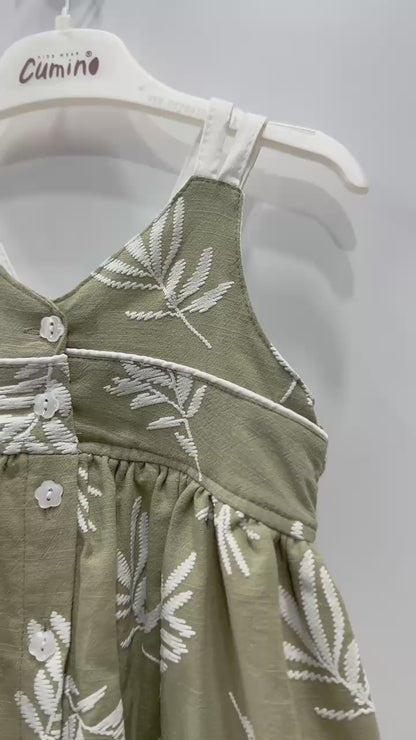 Olive Whispers, Nature’s Charm Dress!