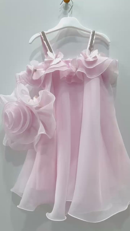 Ethereal Blossom – Layered Lace Celebration Dress!